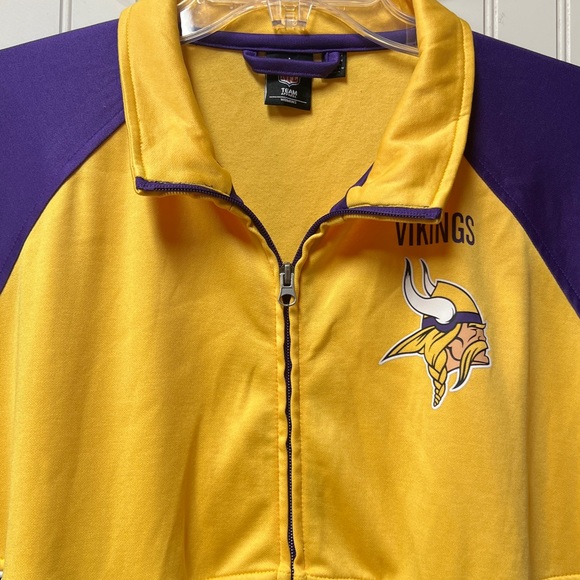 NFL Minnesota Vikings Track Jacket XL - Picture 5 of 5